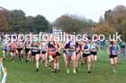Junior Womens 2024 National Cross Country Relays, Berry Hill Park, Mansfield.   Photo: David T. Hewitson/Sports for All Pics